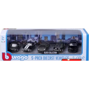 Bburago 1:64 Scale 5 Car Set R8 Coupe/Camaro Z/28/Lambo Aventador - Picture 1 of 1