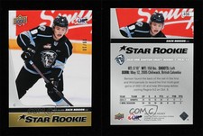 2021-22 Upper Deck CHL 2020-21 CHL Star Rookies High Gloss /10 Zach Benson #406