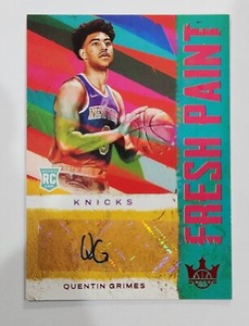 2021-22 Court Kings Quentin Grimes Fresh Paint Auto Autograph /99 Rookie RC