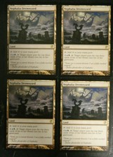 MTG Nephalia Drownyard x4 Innistrad Rare Land (2011) Excellent - Condition