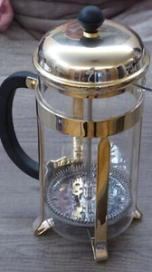 Bodum Chambord Gold Kaffeebereiter 8 Tassen mit Metallrahmen, Edelstahl, - Bild 1 von 3
