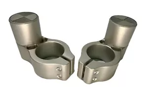 BMW R1100S Handlebar Risers 27mm Rise - 40mm Back - Picture 1 of 7
