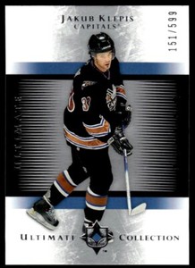 2005-06 Upper Deck Ultimate Collection Jakub Klepis Rookie /599 Washington