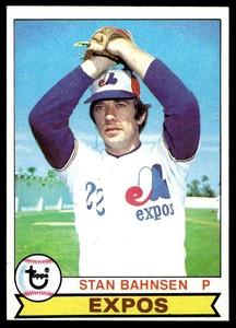 1979 Topps 468 Stan Bahnsen   Montreal Expos  DP Baseball Card