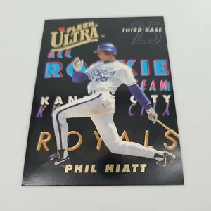 1993 Fleer Phil Hiatt #3 Rookie Kansas City Royals Baseball Card - Picture 1 of 2