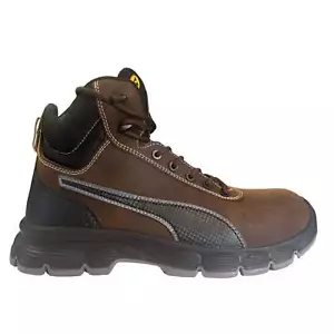 Bota de trabajo Puma para hombre 630125 Condor BRN punta de seguridad resistente al agua media sin metal - Imagen 1 de 15