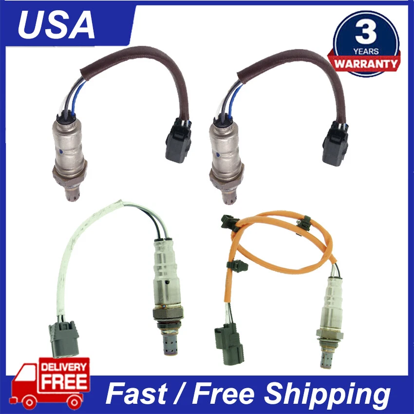 4x Oxygen Sensor Up+Down For Honda Accord 2013-2017 Automatic trans. Exc. Calif. - Изображение 1 из 4