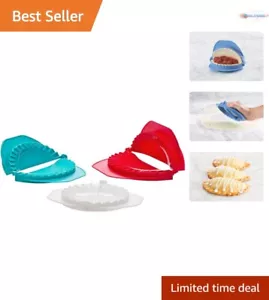 Versatile 3-Piece Dough Press Set with Circle Cutter – Easy Seal Functionality - Picture 1 of 7