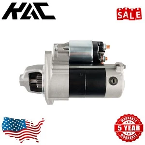 New Starter Motor For Kubota F2560-R 1996-05 All Kubota D1105-EFM 25HP 0.9kW CW - Picture 1 of 17