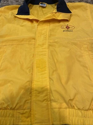 Chaqueta de Colección Hombre Fahrenheit Outwear Alaska Bordada Amarilla M Talla S Brújula Foto 1 de 4