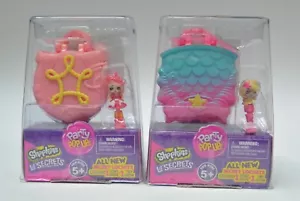 Shopkins Lil' Secrets Locket Party Popups Miniature Figure lot of 2 pcs - Picture 1 of 1
