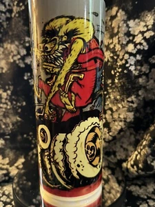 Hot Rod Rat Fink 20 Unzen Becher handgefertigt. Mit Deckel & Strohhalm. Limitiert. - Bild 1 von 3
