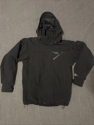 Chaqueta Columbia Titanium Manga Larga Cremallera Completa Bolsillos Negra Talla Pequeña Para Hombre Foto 1 de 4