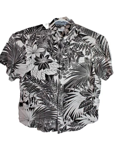 Tommy Bahama Veracruz Cay Hawaiihemd Herren Large Kurzarm Blumenmuster - Bild 1 von 6