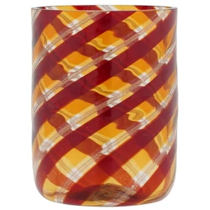 Vaso de cristal de Murano italiano Glass of Venice 2 oz. Filigrana Design Rojo - Sho - Imagen 1 de 6
