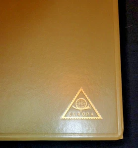 Vintage EUROPA Stamp ALBUM 12 Cardboard PAGES Hingeless COLLECTOR Empty - Picture 1 of 9