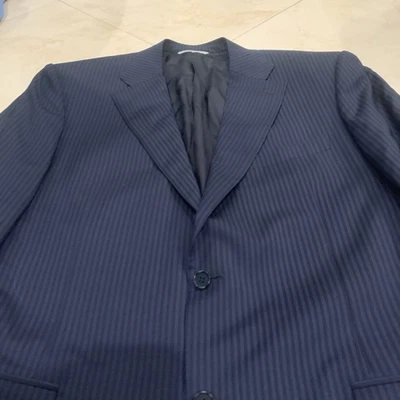 Jaqueta Casaco Blazer CANALI Lã Pura - Masculina UE 54 L/EUA 44 L 54L 44L - Imagem 1 de 4