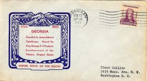 FDC 726-30 -- Oglethorpe -- 1st John Kee - Picture 1 of 2