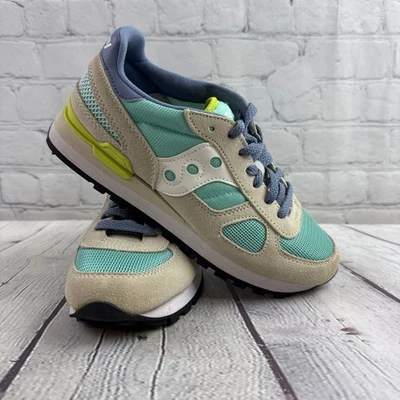 Zapatilla Mujer Saucony Shadow Original Aqua/Arena Talla 7.5 Foto 1 de 4