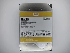 Western Digital WD Gold Datacenter WD8003FRYZ-01JPDB1 8TB 3.5" Hard Drive SATA - Picture 1 of 2