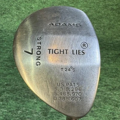 Adams Tight Lies 7 Wood 24 Degree Fairway Golf Club Stiff Graphite SuperShaft - Image 1 of 4