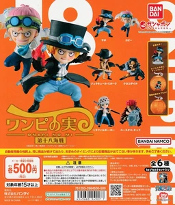 ONE PIECE One Piece Fruit 18th Naval Battle 6er Set Gashapon Kapsel Spielzeug - Bild 1 von 1