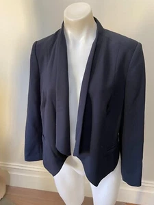 12 Marcs Drape Navy Jacket *BUY 5 + ITEMS = FREE POST - Picture 1 of 3