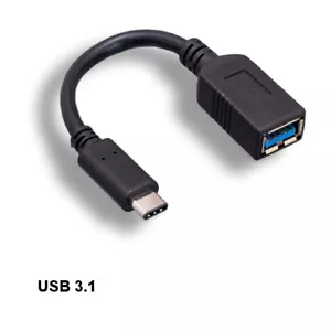 Kentek USB 3.1 Type C to A Adapter Male to Female 5G 3A PC Laptop Keyboard HDD - Picture 1 of 1