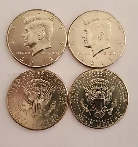 2012 P & D Kennedy halbes Dollar-Set schön unzirkuliert - Bild 1 von 1