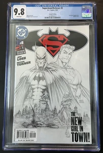 Superman Batman #8 CGC 9.8 May 2004 2nd Print Sketch Variant - Kara Zor-El - Picture 1 of 4
