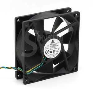 Delta AUB0912VH 9cm 90mm HP P/N 372651-001 9225 DC 12V 0.60A 4-pin pwm fan - Picture 1 of 7