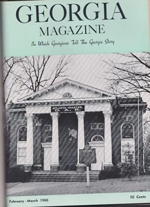*GEORGIA MAGAZINE* VOLUME 9 BOUND ISSUES JUNE 1965-MAY 1966 - Imagen 1 de 7