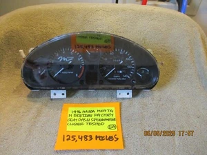 1996 MAZDA MIATA M EDITION FACTORY OEM DASH SPEEDOMETER CLUSTER 125K TESTED - Picture 1 of 16