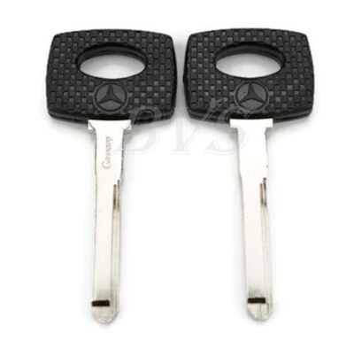 2X For MERCEDES BENZ BLANK KEY C S SEL SL SLC CLASS 200 230 260 300 W126 W201 Foto 1 de 3