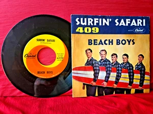 Beach Boys "Surfin' Safari b/w 409" clean 1st 1962 issue - Picture 1 of 2