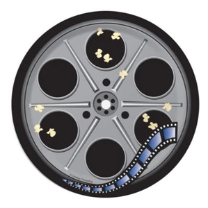 Hollywood - Movie Reel - Paper Dessert/Snack. Plates - Party ware - Picture 1 of 1