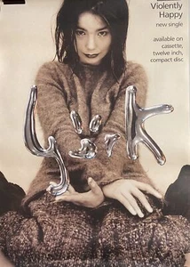 BJORK - Violently happy - 49x69cm - Poster - Picture 1 of 1