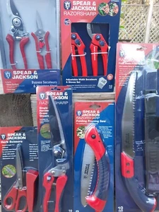 Spear & Jackson Garden Gift Sets Secateurs, Saws, Scissors - UK SELLER - Picture 1 of 12