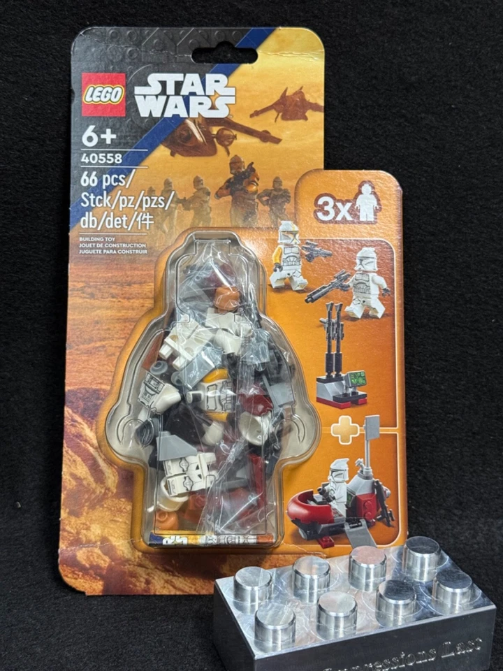 Lego 40558 2022 Star Wars Clone Trooper Command Station Retired HTF - Image 1 of 1