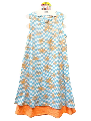 Paquete de 2 vestidos juveniles Hurley para niñas de fácil ajuste suave tejido vestido | talla L (14/16) Foto 1 de 4
