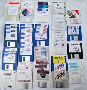 Lot of Apple Floppy Hard 3.5" Disk Software UNTESTED - Picture 1 of 6