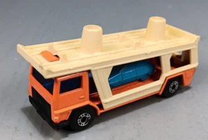 VTG Matchbox 1976 Superfast #11 Car Transporter Orange - Picture 1 of 4