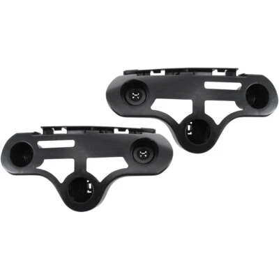 Pair Front Bumper Bracket L+R Side For Toyota Sequoia 2007-21 Tundra X Black - Image 1 of 4