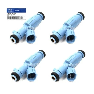 Inyector de combustible genuino 353102G300 4EA para Santa Fe Optima Sorento 2,4 L 2008-2013 Foto 1 de 4