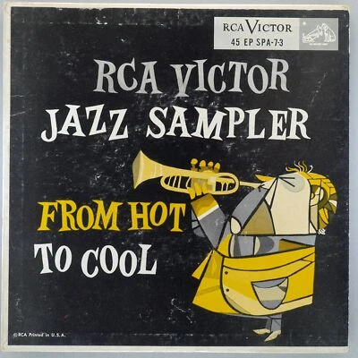 VARIOUS Rca Victor Jazz Sampler "From Hot To Cool" RCA VICTOR 45 EP SPA-7-3 EX- - Image 1 of 4