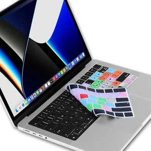 XSKN Logic Pro Shortcuts Keyboard Cover for Macbook Pro Air 13 14 15 16 M1 - M4 - Picture 1 of 86