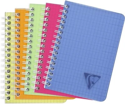 Clairefontaine 328425C - Heft mit Spiralbindung / Doppelspiralbuch Linicolor FRE - Bild 1 von 3