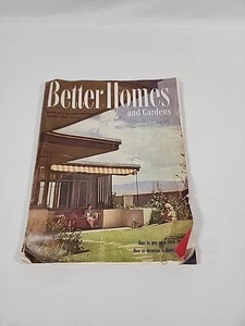 Better Homes & Gardens Sept 1948 Vtg Magazine How To Decorate A Dining Room - Picture 1 of 3