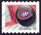 Canada sc#2665 Canadians Hockey Logos: Montreal Canadians, Unit from Coil, Used