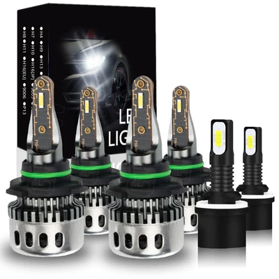 适用于雪佛兰 Suburban 1500 Sport Utility 2001 - 2006 LED 车头灯雾灯灯泡套件 — 第 1/4 张图片